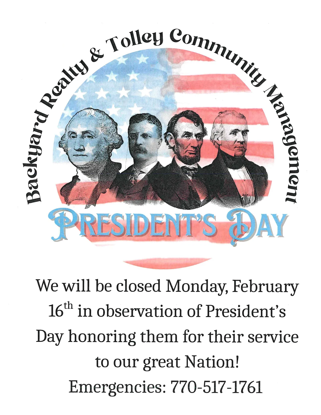 presidents day